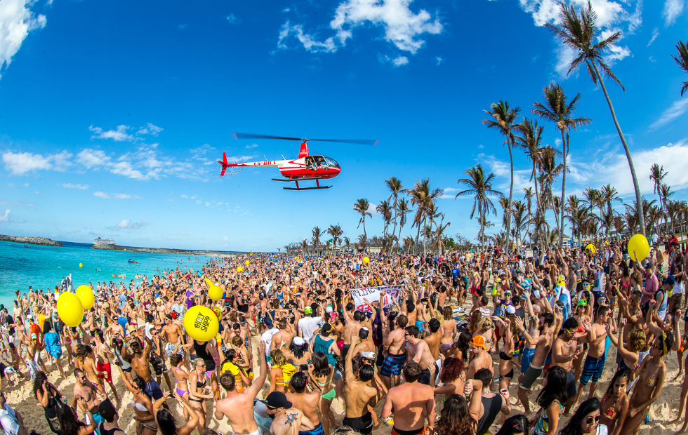 Top Beach Party Destinations in the US