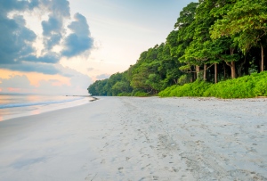 Radhanagar Beach At Andaman and Nicobar Island, India